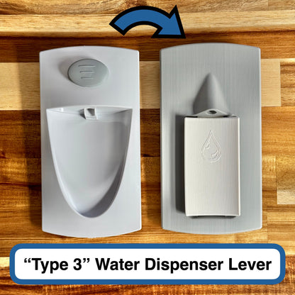 Water Dispenser Lever, Types 2 & 3