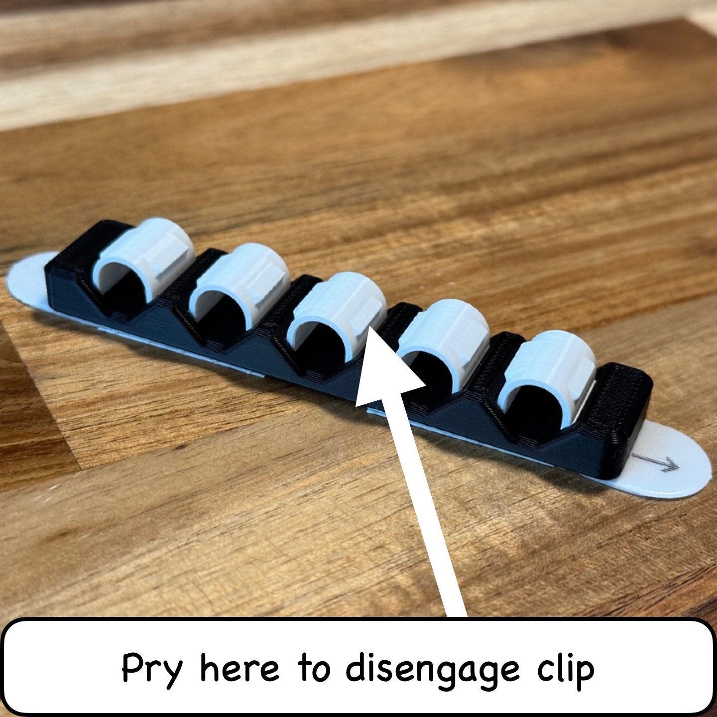 Cable Management Bracket and Clips